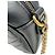 Pequena bolsa de ombro acolchoada GUCCI GG Marmont Preto - vista 12