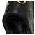 Borsa a tracolla Chanel A01112 Matelassé in pelle di agnello nera Nero - vista 11