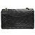 Borsa a tracolla Chanel A01112 Matelassé in pelle di agnello nera Nero - vista 2