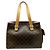 Borsa a tracolla tote Louis Vuitton Monogram Marrone - vista 2