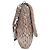 Borsa a Spalla Miu Miu Matelassé Nappa Crystal Bijou Beige - vista 4