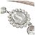 Borsa a Spalla Miu Miu Matelassé Nappa Crystal Bijou Beige - vista 9