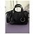 Liebeskind Berlin Millennium Satchel M Borsa a mano in pelle nera Nero - vista 2