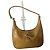 Sac Longchamp Roseau en cuir effet crocodile - Moutarde