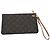 Tracolla Louis Vuitton Neverfull in pelle intrecciata Marrone - vista 2