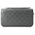 Louis Vuitton Damier Infini Zippy XL Round Organizer Langer Geldbeutel Schwarz - Ansicht 2