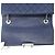 Borsa Chanel in pelle matelassé blu navy - vista 13