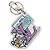 LOUIS VUITTON Monogram Comics Key Holder Purple MP3456 LV Auth 182056M Lila