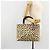 Borsa Christian Dior Canage Lady Dior in nylon beige argento Auth 182018V - vista 24