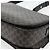 Céline CELINE Borsa Macadam Canvas Horse Carriage in PVC e pelle nera e oro Auth 182778V Nero D'oro - vista 15