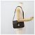 Céline CELINE Borsa Macadam Canvas Horse Carriage in PVC e pelle nera e oro Auth 182778V Nero D'oro - vista 25