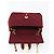 CHANEL Matelasse Chain Shoulder Bag Cotton Bordeaux Gold CC Auth 171294 D'oro Bordò - vista 19