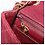 CHANEL Matelasse Chain Shoulder Bag Cotton Bordeaux Gold CC Auth 171294 D'oro Bordò - vista 23