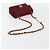 CHANEL Matelasse Chain Shoulder Bag Cotton Bordeaux Gold CC Auth 171294 D'oro Bordò - vista 7