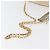 CHANEL Matelasse Chain Shoulder Bag Pelle Vernice Avorio Oro CC Auth BA13017 D'oro Crudo - vista 7