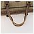 Borsa Boston Burberrys Nova Check in tela beige e oro Auth 180086 D'oro - vista 7