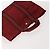 Hermès BORSA HERMES Her Line in tela 4 Set Rosso Nero Auth BA13063 - vista 5
