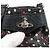 Pochette Vivienne Westwood in pelle nera e argento Auth 181785A Nero - vista 10