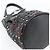 Pochette Vivienne Westwood in pelle nera e argento Auth 181785A Nero - vista 14