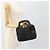 CHANEL COCO Mark Vanity Hand Bag Patent leather Black Gold CC Auth 181661 Schwarz Golden - Ansicht 28