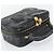 CHANEL COCO Mark Vanity Hand Bag Patent leather Black Gold CC Auth 181661 Schwarz Golden - Ansicht 6