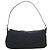 Borsa a tracolla FENDI Mamma Baguette in cotone nero e argento Auth 182029SAM - vista 2