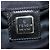 Borsa a tracolla FENDI Mamma Baguette in cotone nero e argento Auth 182029SAM - vista 20