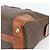 Céline Borsa CELINE Macadam Canvas PVC Pelle Marrone Oro Auth 182072A D'oro - vista 14