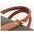 Céline Borsa CELINE Macadam Canvas PVC Pelle Marrone Oro Auth 182072A D'oro - vista 8