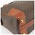 Céline Borsa CELINE Macadam Canvas PVC Pelle Marrone Oro Auth 182072A D'oro - vista 9