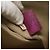 Borsa Tote PRADA in tela e pelle viola argento Auth am11680 Porpora - vista 12