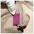 Borsa Tote PRADA in tela e pelle viola argento Auth am11680 Porpora - vista 18