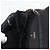 CHANEL COCO Mark Chain Shoulder Bag Patent leather Black Gold CC Auth 181676A Nero D'oro - vista 24