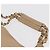 Borsa Salvatore Ferragamo Chain Vala in pelle beige oro Auth am11658A D'oro - vista 8