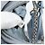 PRADA Re-Edition Shoulder Bag Nylon Blue Silver Auth ka4501A Silvery - view 12