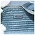 PRADA Re-Edition Shoulder Bag Nylon Blue Silver Auth ka4501A Silvery - view 23