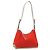 Borsa a tracolla PRADA Sports in tela Arancione Argento Auth 180921