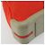 Borsa a tracolla PRADA Sports in tela Arancione Argento Auth 180921 - vista 14