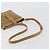 Céline Borsa a Spalla CELINE Macadam Canvas PVC Pelle Beige Oro Auth 182451 D'oro - vista 7