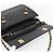 CHANEL Matelasse 23 Double Turn Lock Chain Lamb Skin 2way CC Auth 181941SAV Nero D'oro - vista 20