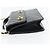 CHANEL Matelasse 23 Double Turn Lock Chain Lamb Skin 2way CC Auth 181941SAV Nero D'oro - vista 3