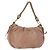 Borsa a Spalla con Catena PRADA in Pelle Rosa Oro Auth yk20410A D'oro