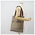Borsa Tote GUCCI GG Supreme Web Sherry Line PVC Beige 39 02 003 Auth BA13156 - vista 22