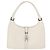Borsa GUCCI Jackie in pelle bianco argento 002 1068 Auth 182461 - vista 13