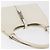 Borsa GUCCI Jackie in pelle bianco argento 002 1068 Auth 182461 - vista 6