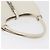 Borsa GUCCI Jackie in pelle bianco argento 002 1068 Auth 182461 - vista 7