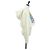 GUCCI Parker Cotton XXS White Auth 182060M Blanco - vista 4