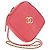 CHANEL Chain Matelasse Schultertasche Lammfell Rosa Gold CC Authentisch 181486SAM Pink Golden