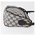 Borsa a Spalla GUCCI GG Supreme Sherry Line PVC Blu Navy Oro 89 02 032 Auth 180128 D'oro - vista 3