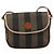 Pequin Borsa a Spalla FENDI Pecan Canvas PVC Marrone Oro Auth 182229 D'oro - vista 13